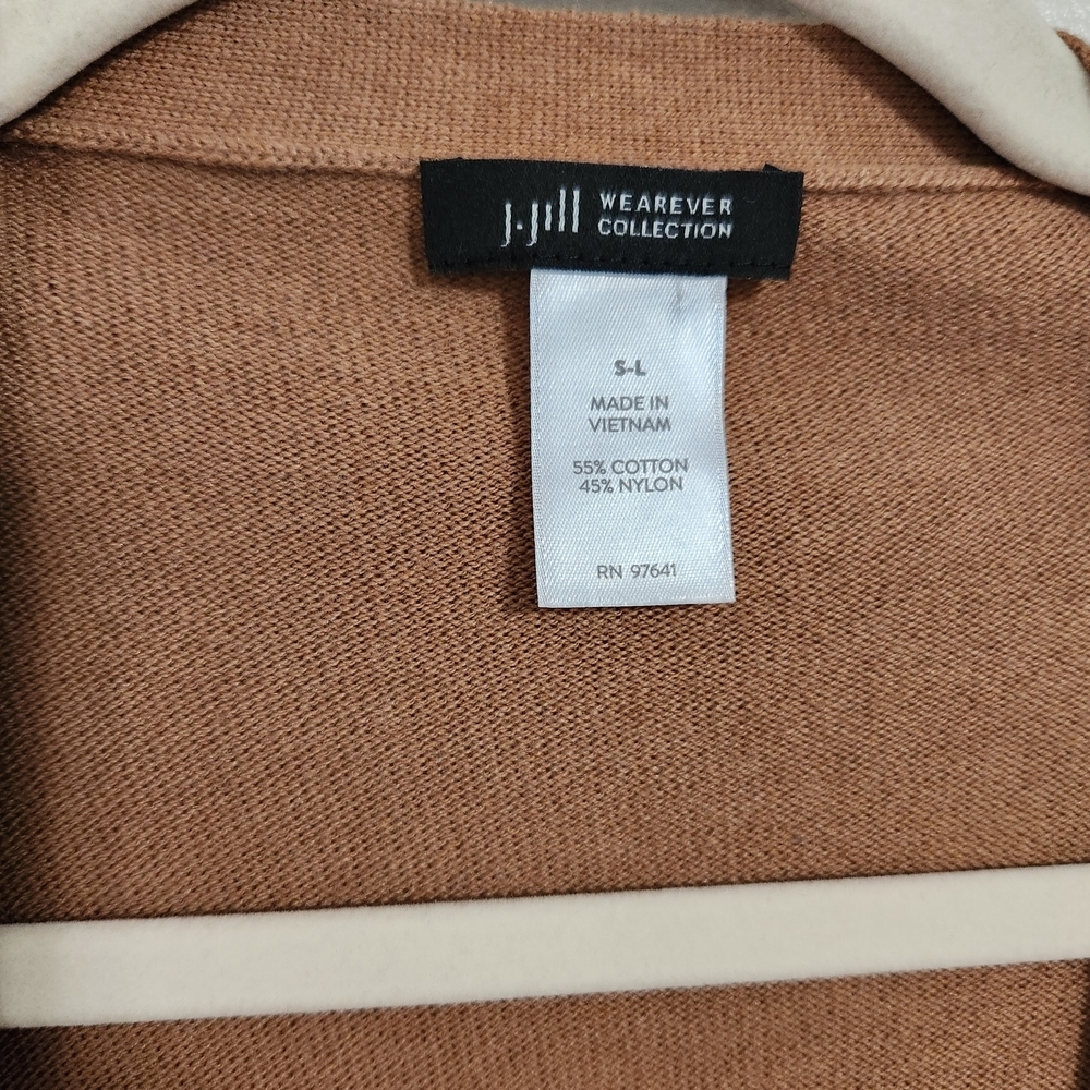 J. Jill Vicuna Cardigan Poncho Sweater Size Small-Large Cozy Oversized Layer - Picture 5 of 6